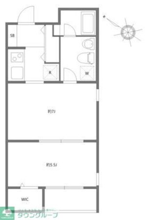 ALIKA曳舟の物件間取画像